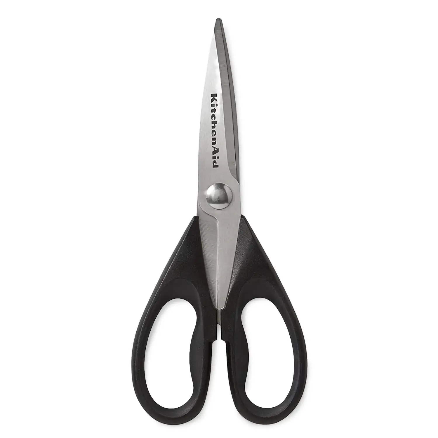 Kitchenaid all purpose kitchen shears with protective sheath durable stainless steel scissors dishwasher safe soft grip comfort handle 1