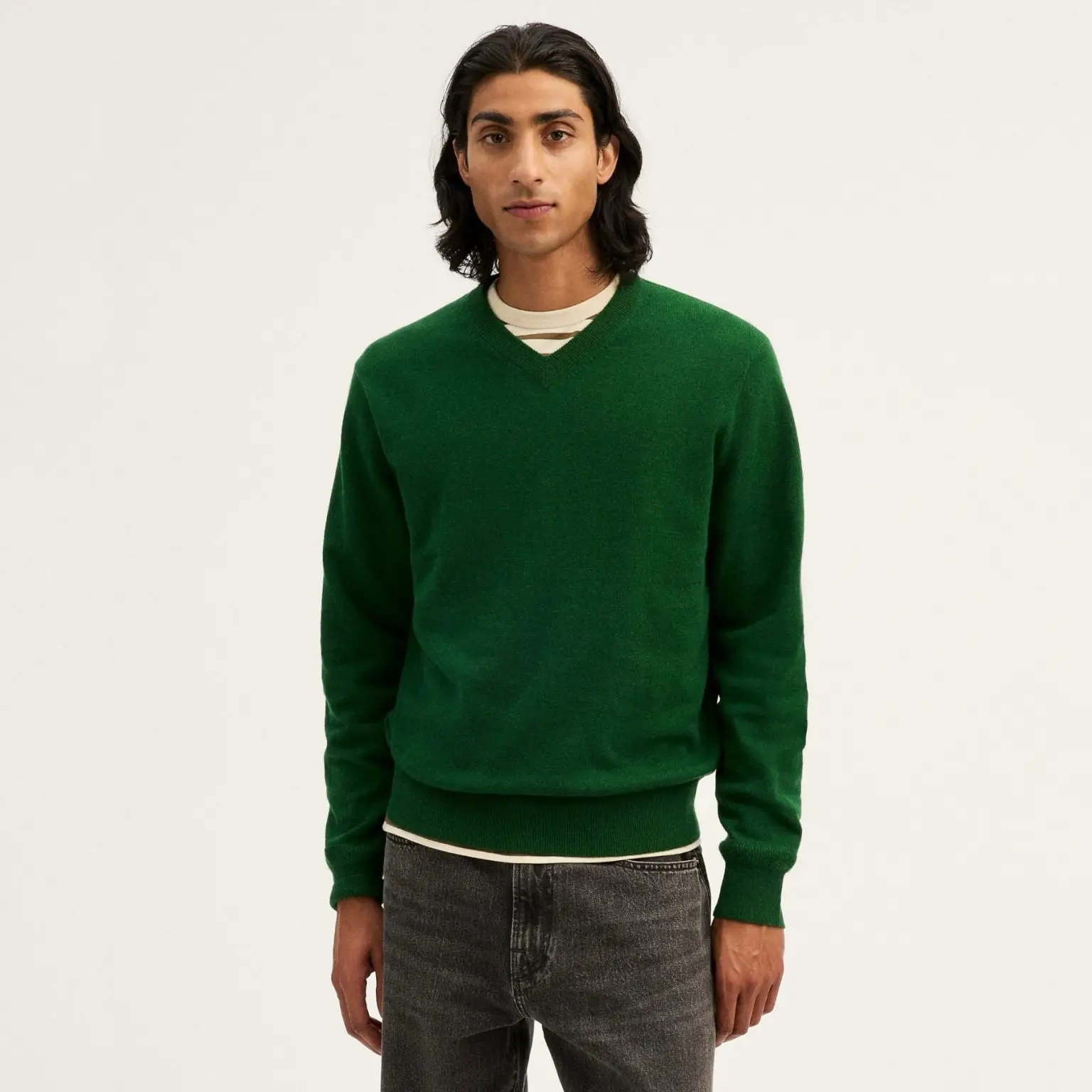 Madewell v neck sweater 1