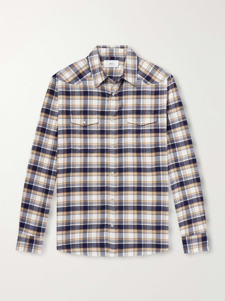 Western checked Organic cotton shirt