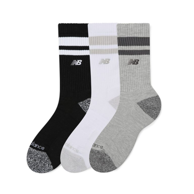 Active Premium Stripe crew socks