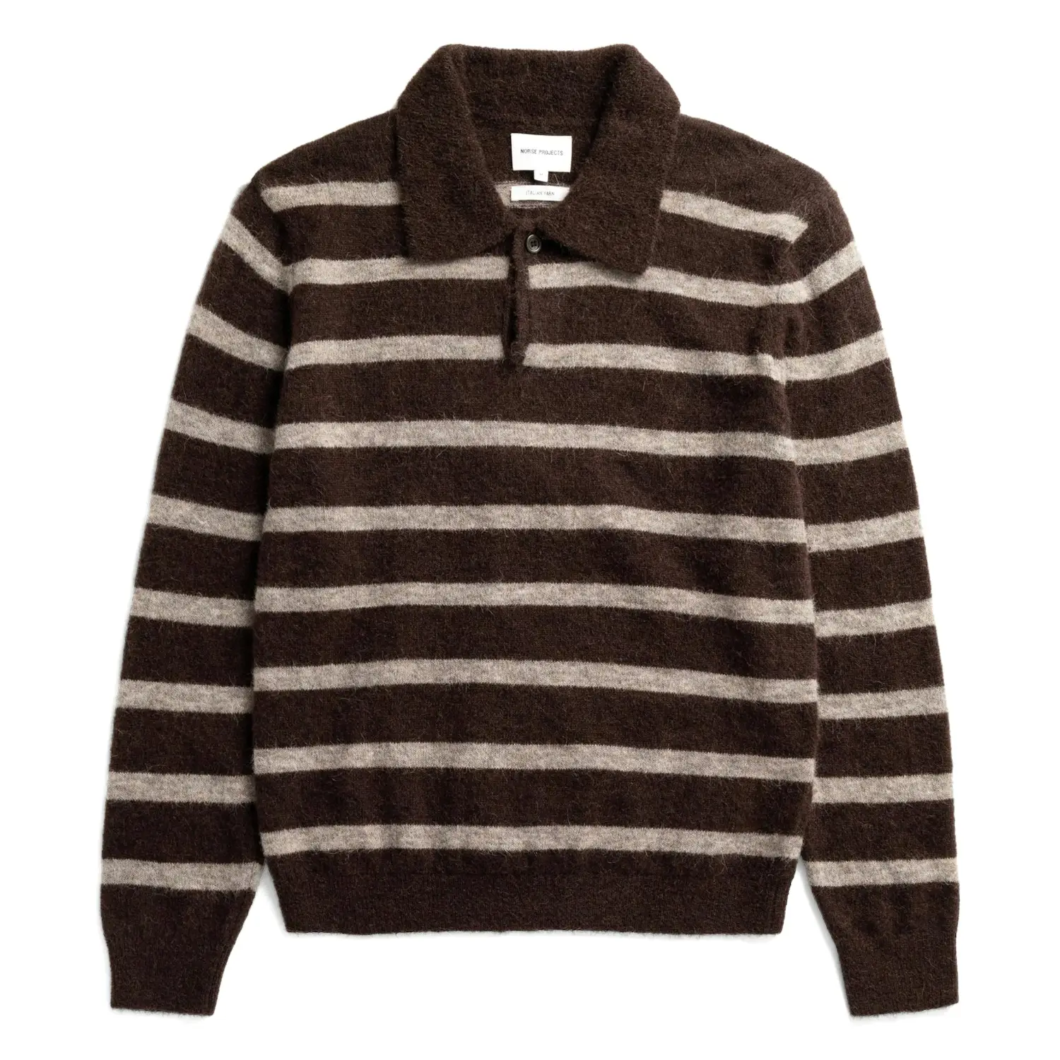 Norse projects gudme baby alpaca stripe polo 1