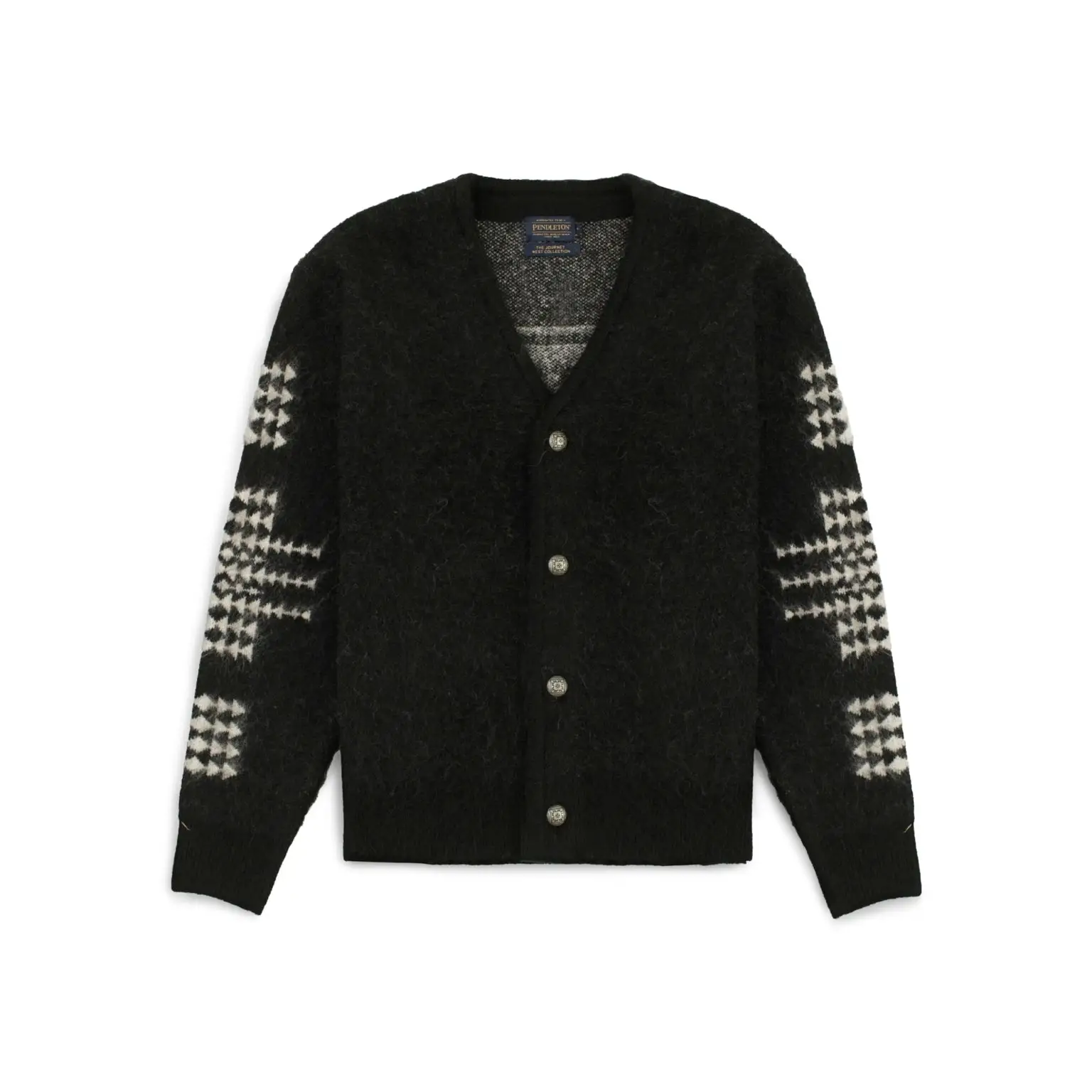 Pendleton mohair cardigan 1