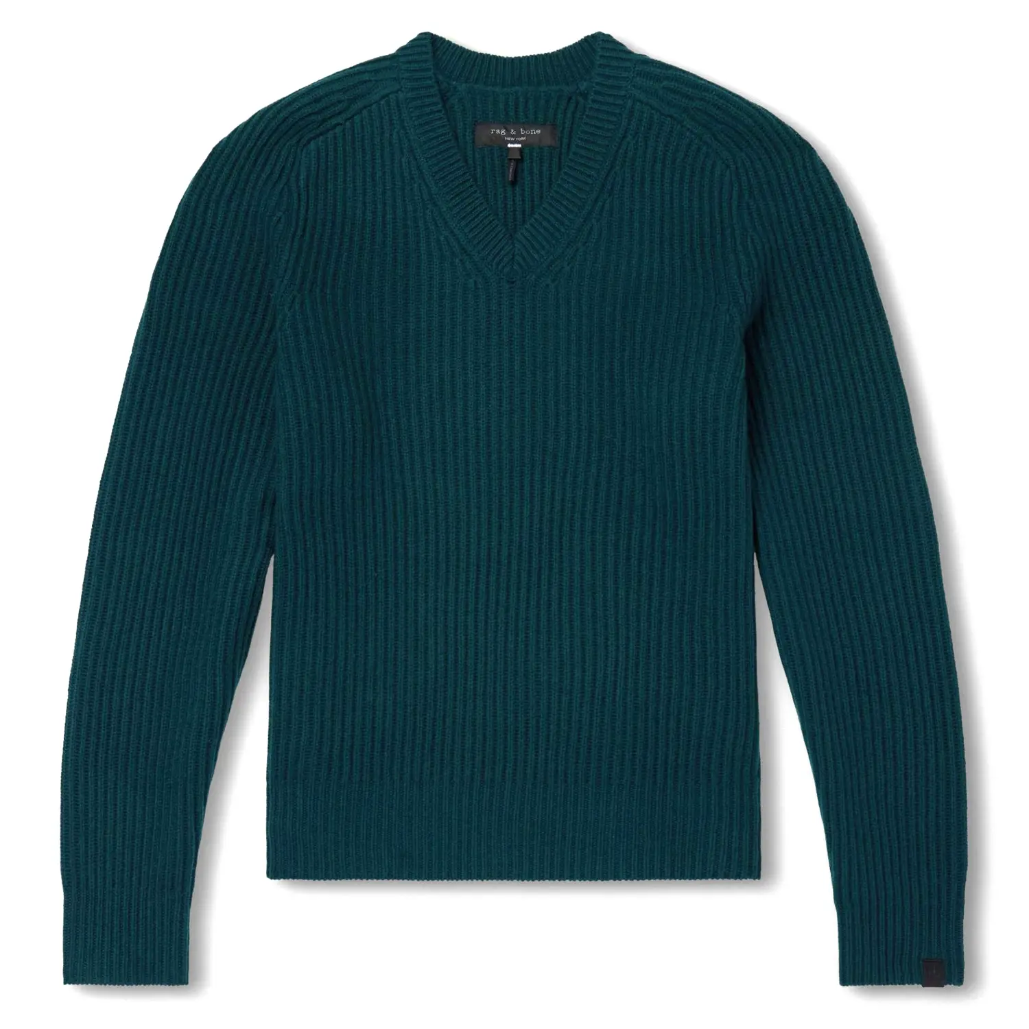 Rag amp bone ribbed wool and cashmere blend sweater