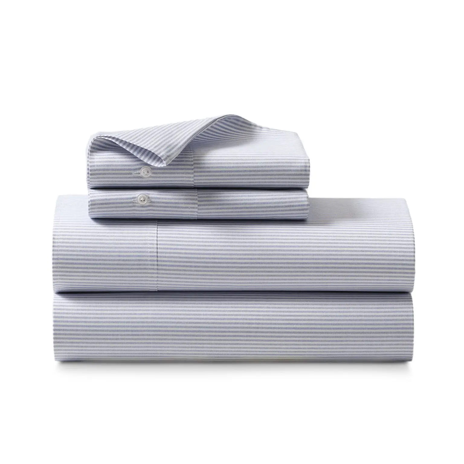 Ralph lauren organic cotton oxford stripe sheet set 1