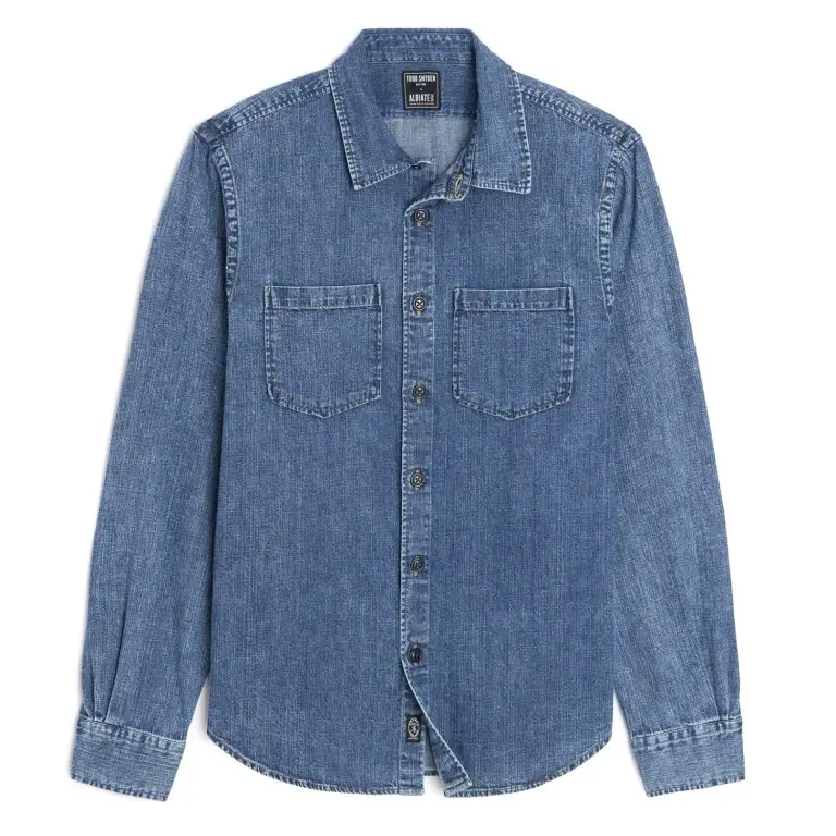 Todd snyder denim overshirt 1