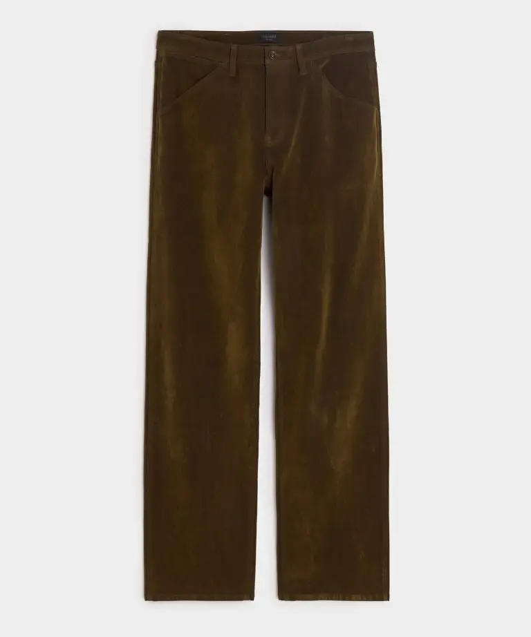Flocked Welder jean