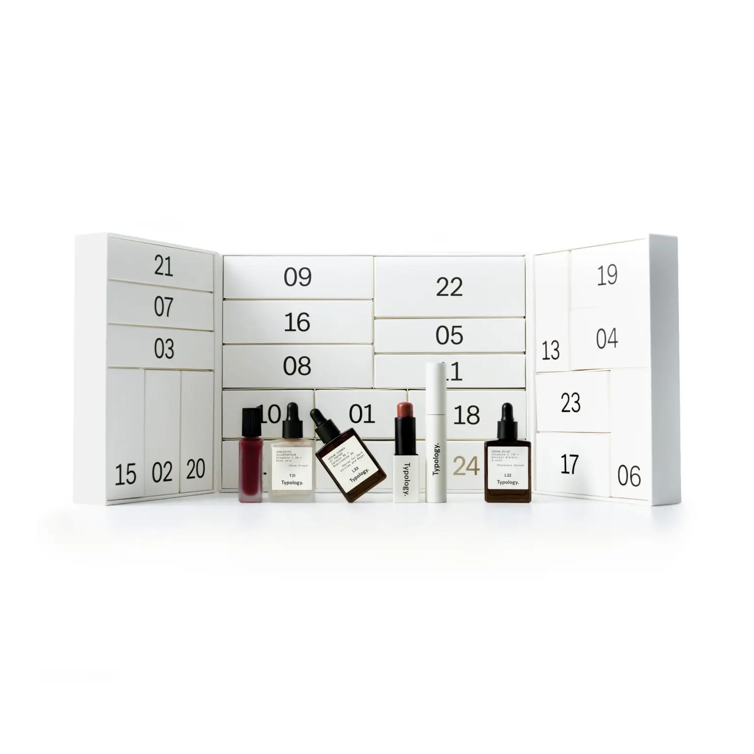 Typology paris advent calendar 2026 1
