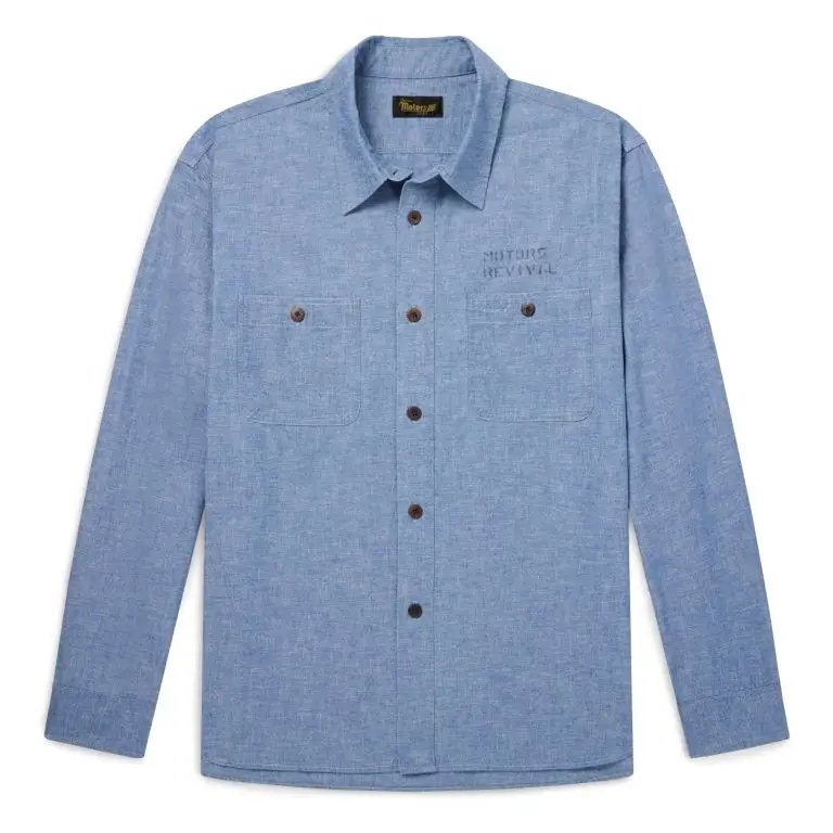 Visvim Briggs cotton-chambray shirt