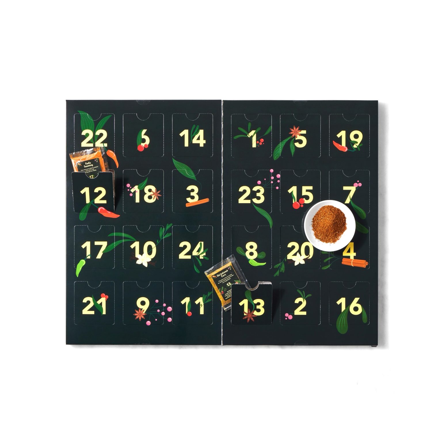 Williams sonoma spice advent calendar 1
