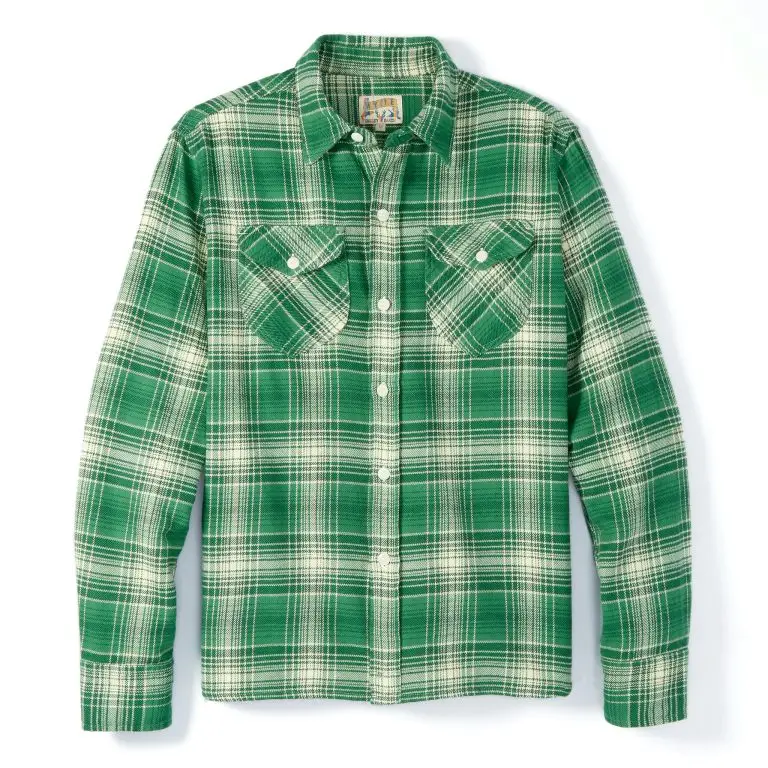 Wythe New York Washed flannel workshirt